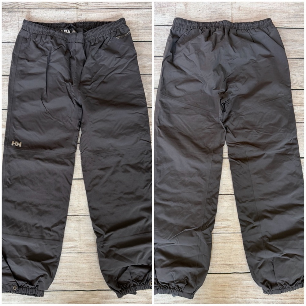 Helly Hansen Waterproof Shelter Outdoor Rain Pants Hiking Youth Size 12 / 152 - Picture 4 of 10